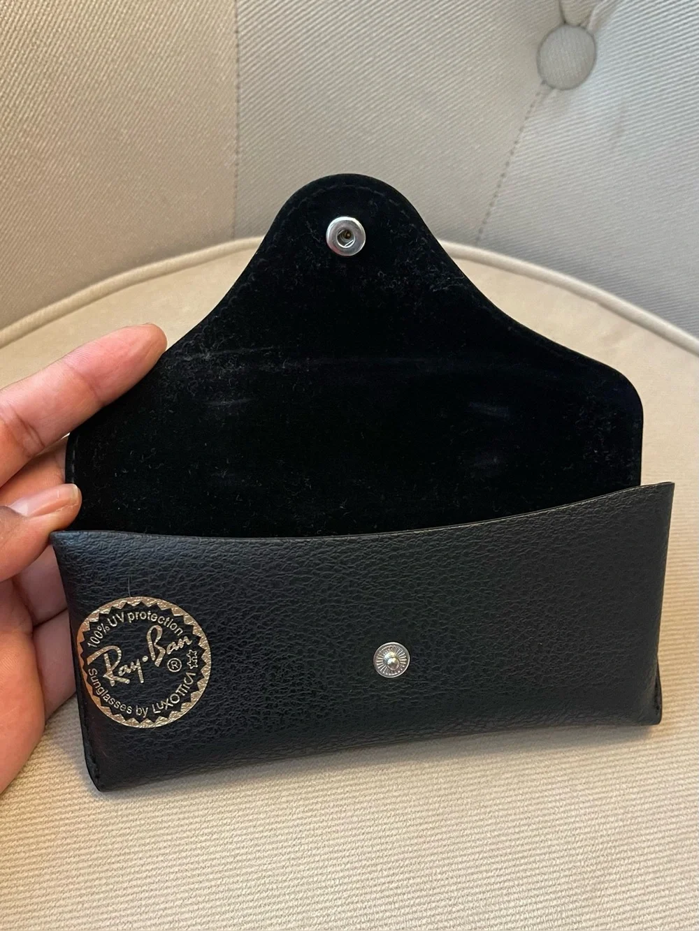 Authentic Ray-Ban Sunglasses Case - Black